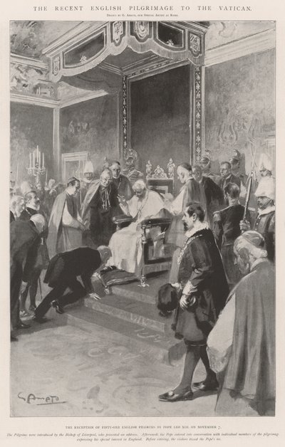 Il recente pellegrinaggio inglese al Vaticano da G.S. Amato